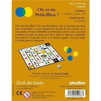 Ou es-tu petit bleu?