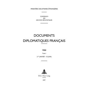 Documents diplomatiques français