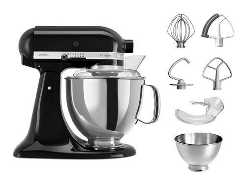 Kitchenaid Artisan 5Ksm175Pseob - Robot Pã¢Tissier - 300 Watt - Noir Onyx