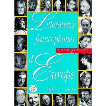 Littératures francophones d'Europe Livre