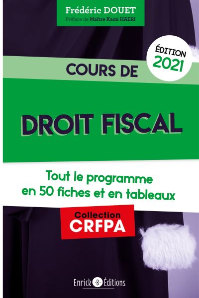 Cours de droit fiscal 2020