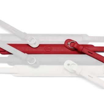 Courroie Leica pour TL en cuir Rouge - 1