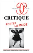 Critique 901-902 : Porter la mode