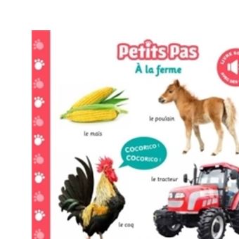 Livre sonore : A la ferme