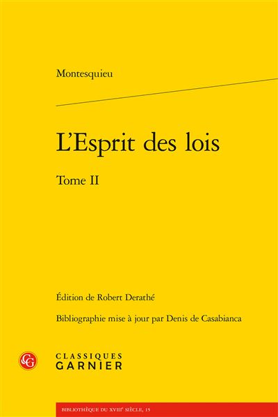 L'esprit des lois,2