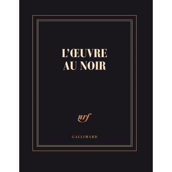 Carnet carré "L'Œuvre au Noir" (papeterie) - 1