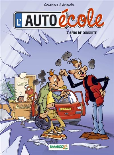L'Auto-école - Christophe Cazenove - cartonné