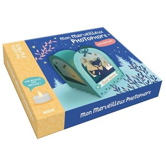 Mon coffret d'artiste - mon merveilleux photophore en paper art