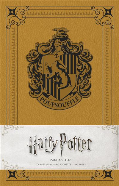 Harry potter carnet poufsouffle