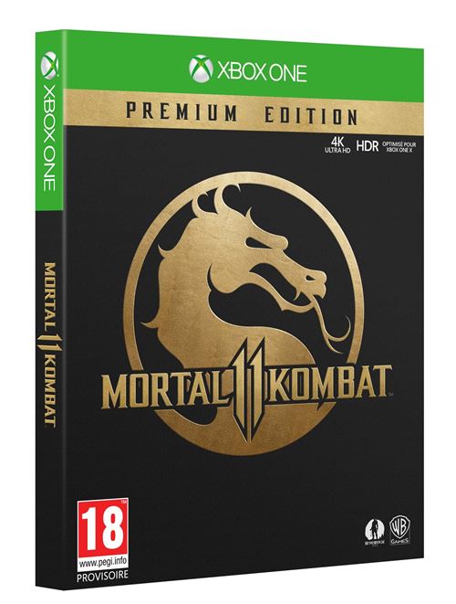 Pochette avant du jeu Mortal Kombat 11 Edition Premium Xbox One