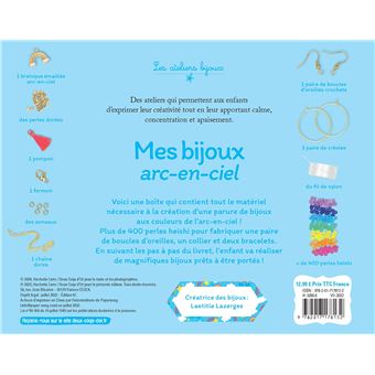 Mes bijoux arc-en-ciel - coffret avec accessoires