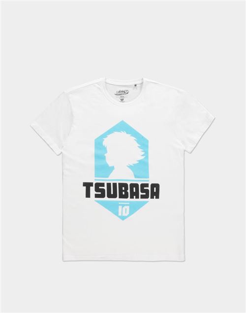 T-shirt homme Team Captain Tsubasa blanc taille M