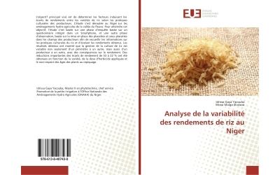 Analyse de la variabilite des rendements de riz au Niger