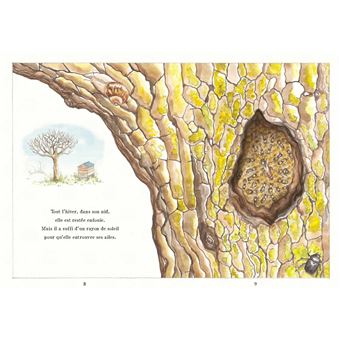 Au début vole une abeille