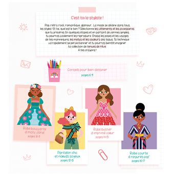 Mes dessins de mode - Tenues de rêve