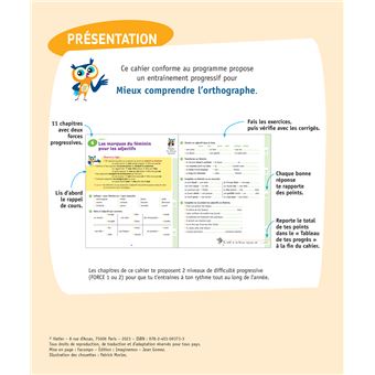 Mieux comprendre l'orthographe CE1/CE2 7-9 ans