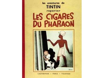 Les Cigares du Pharaon -  Hergé - cartonné