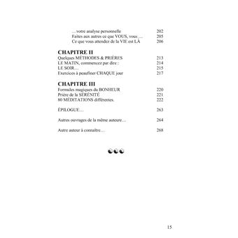 Retrouver le chemin de la sérénité