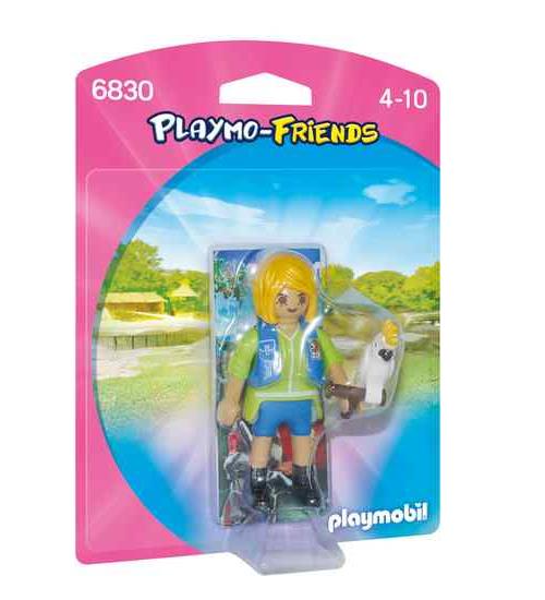 PLAYMOBIL FRIENDS 6830 VERZORGSTER MET KAKETOE