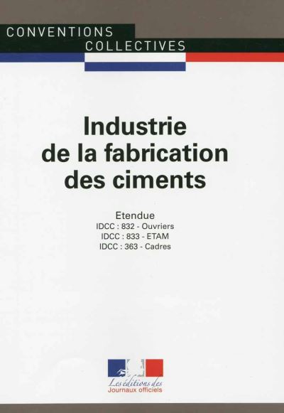 Industrie de la fabrication des ciments