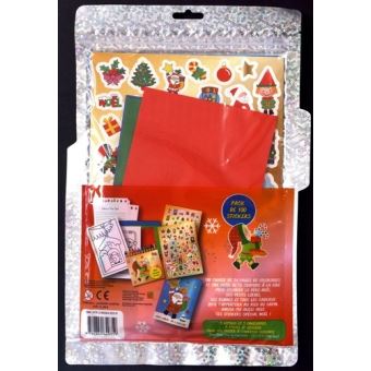 Lettre au Père Noël - Ma pochette cadeaux