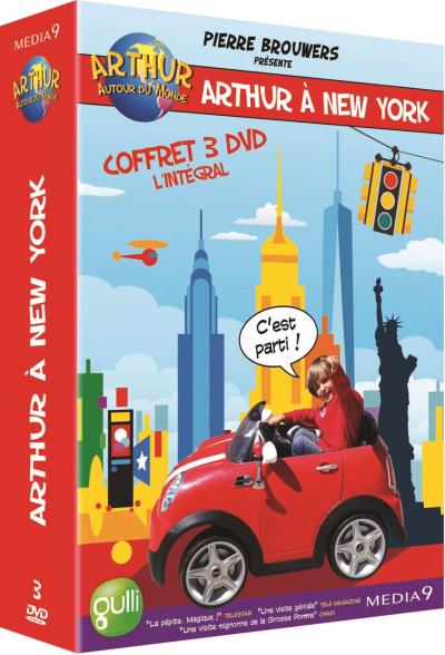 Coffret Arthur à New York Volumes 1 à 3 DVD