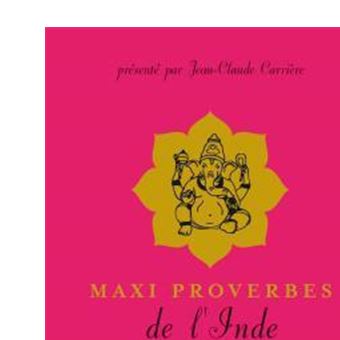 Maxi Proverbes De L Inde Broche Collectif Achat Livre Fnac