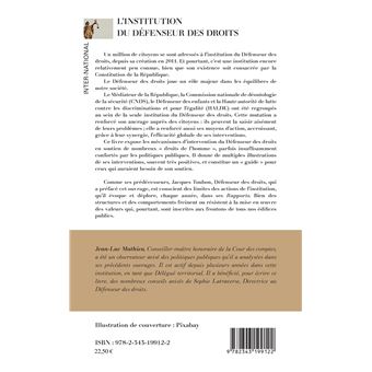 L'institution du Défenseur des droits