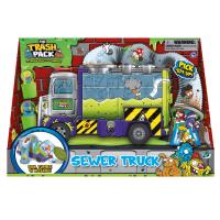 Camion de pompage avec 2 personnages Trash Pack