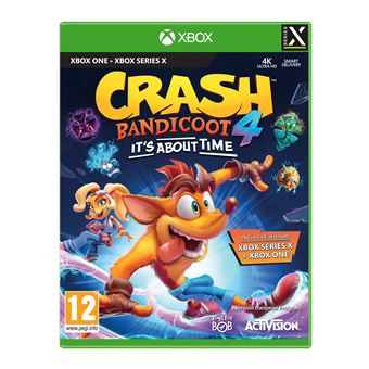 Crash Bandicoot 4 It S About Time Xbox One Jeux Video Achat Prix Fnac - roblox arrive sur xbox one le 27 janvier actualitÃ©s