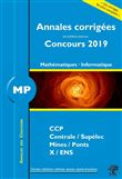 Annales corrigées MP problèmes posés concours 2019 mathématiques informatique