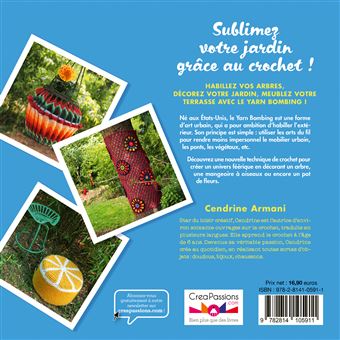 Crochet au jardin et Yarn bombing