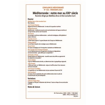 Méditerranée : notre mer au XXIe siècle