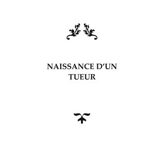 Naissance d'un tueur