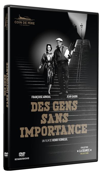 Des gens sans importance Édition Sélection DVD