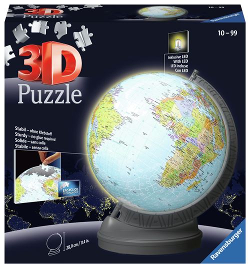 Ravensburger Globe Lumineux (Anglais)