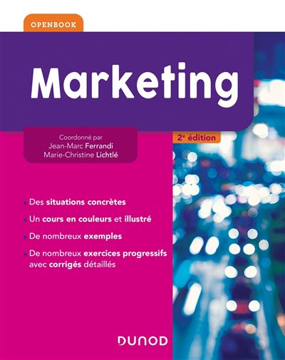 Marketing - 2e éd. - Labellisation FNEGE - 2022 - Jean-Marc Ferrandi - broché