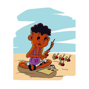 Aro, tireur de pousse-pousse