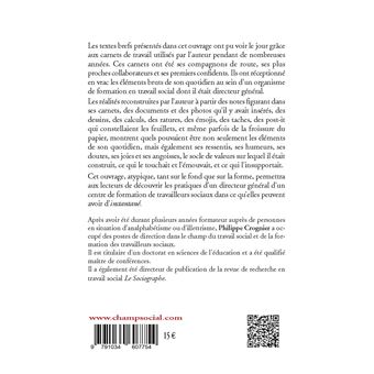 Carnets de travail d’un directeur dans le secteur social