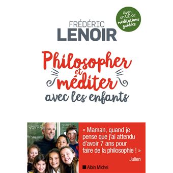 Couverture : Philosopher et méditer avec les enfants