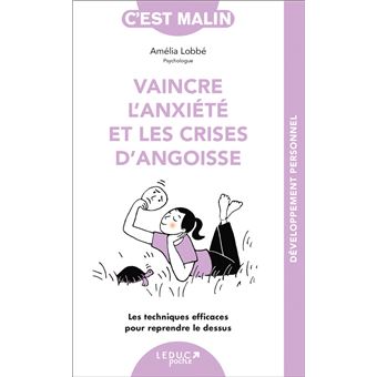 Vaincre L Anxiete Et Les Crises D Angoisse C Est Malin Broche Amelia Lobbe Livre Tous Les Livres A La Fnac