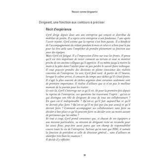 Réussir comme dirigeant.e