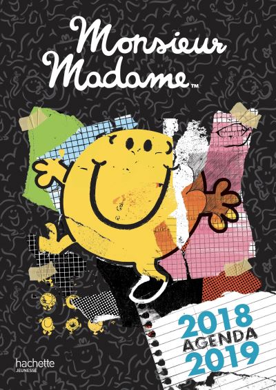 Agenda 2018-2019 Monsieur Madame