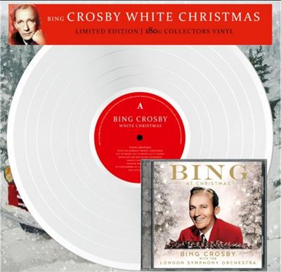 White Christmas Édition Limitée Vinyle Blanc Marbré : Vinyle Album En ...