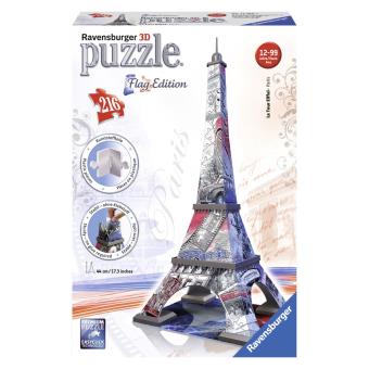 Puzzle 3d Tour Eiffel - Ravensburger - Monument 216 Pieces - Sans