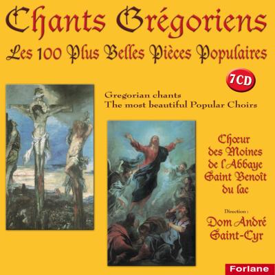 Chants Grégoriens les 100 plus belles pièces populaires - 7 CD