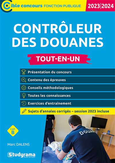 Contrôleur des douanes, catégorie B