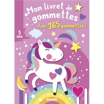 Mon livret de gommettes (Licorne)
