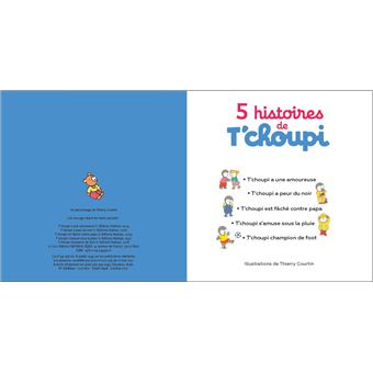 5 histoires de T'choupi - A la découverte des émotions
