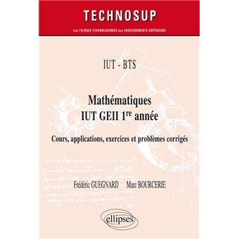 Iut Bts Mathématiques Iut Geii 1ère Année